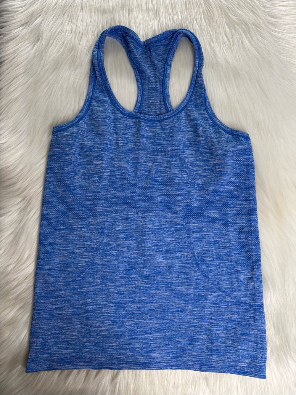 Lululemon Blue Swiftly Tech Racerback Tank - Picture 2 of 7